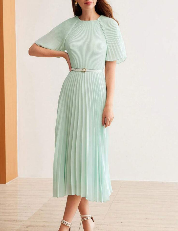 Shein maxi ruha, zöld