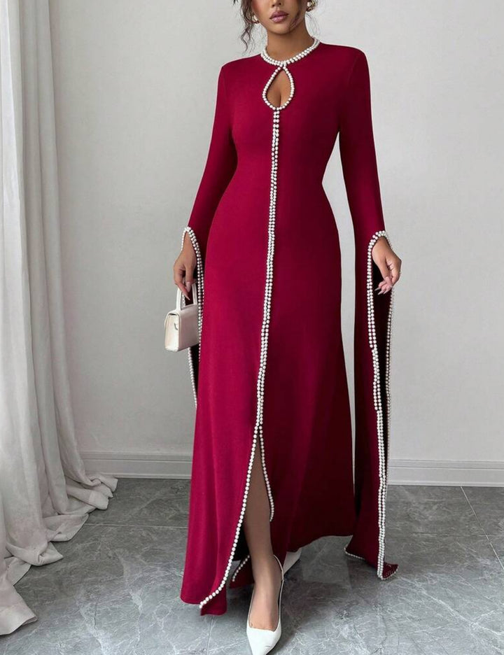 Rochie maxi Shein, vișiniu