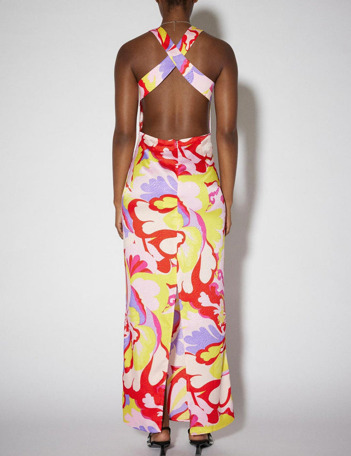 SOMETHING NEW maxi ruha, mix színek