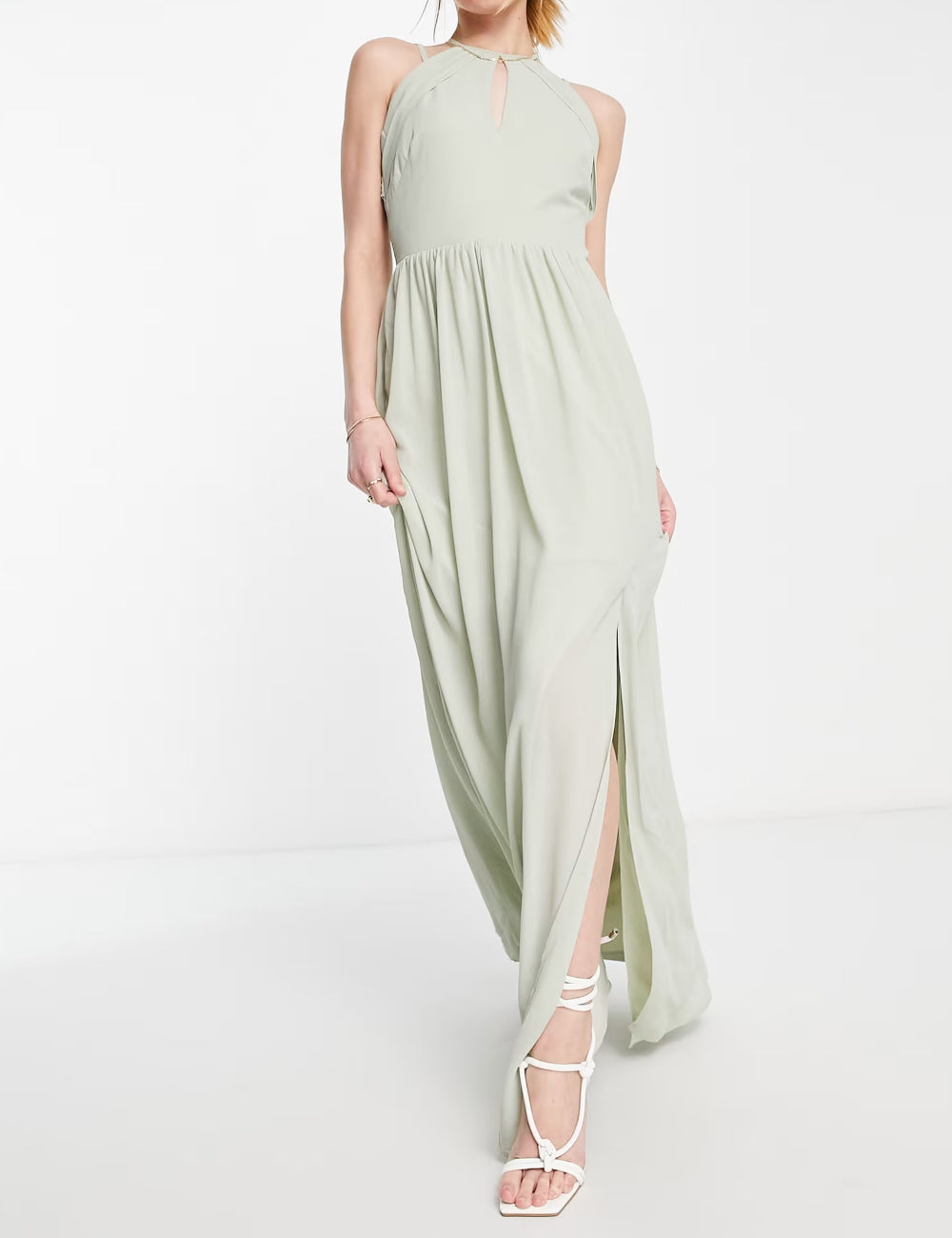 Rochie maxi TFNC, verde
