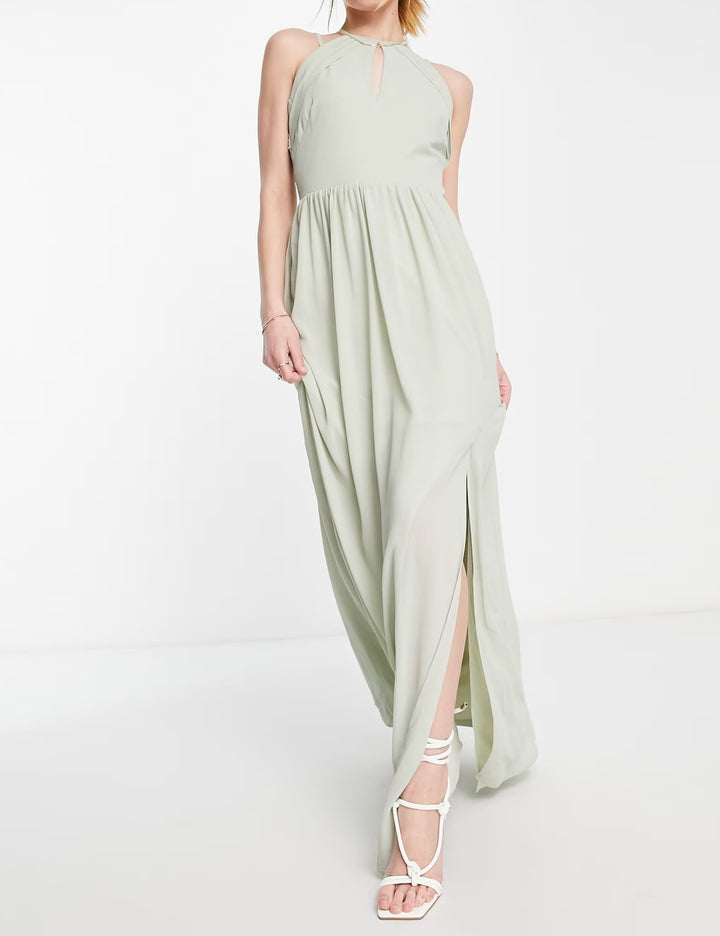 Rochie maxi TFNC, verde