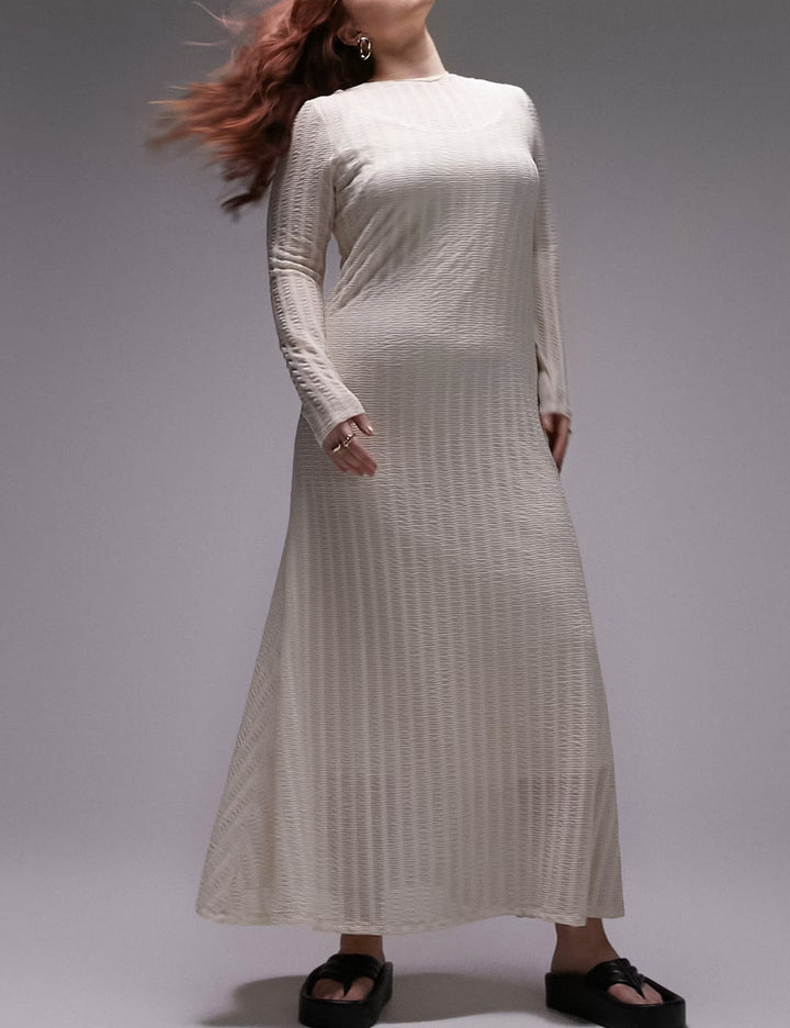 Topshop maxiruha, ekrü