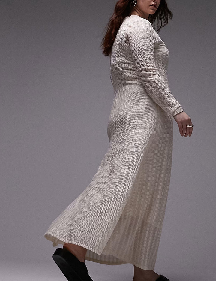 Topshop maxiruha, ekrü
