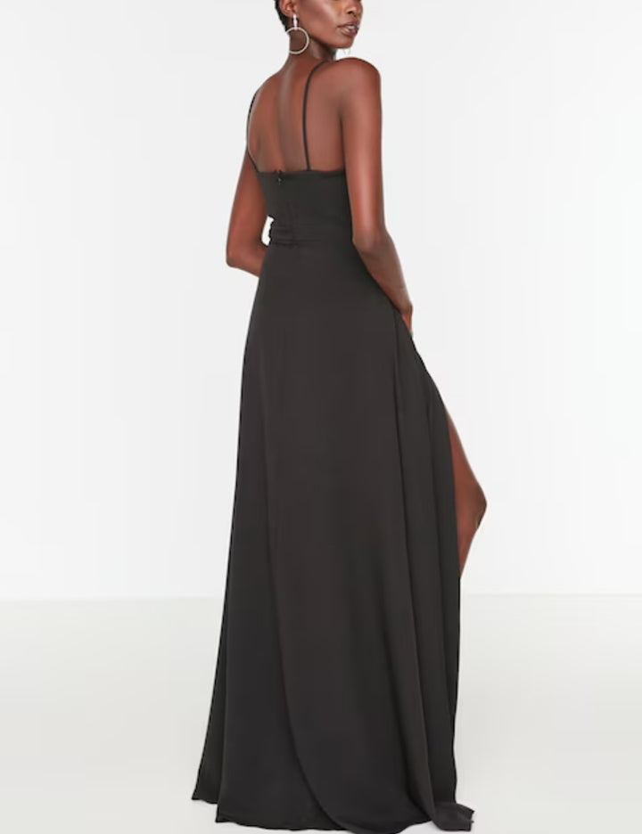 TRENDYOL maxi ruha, fekete