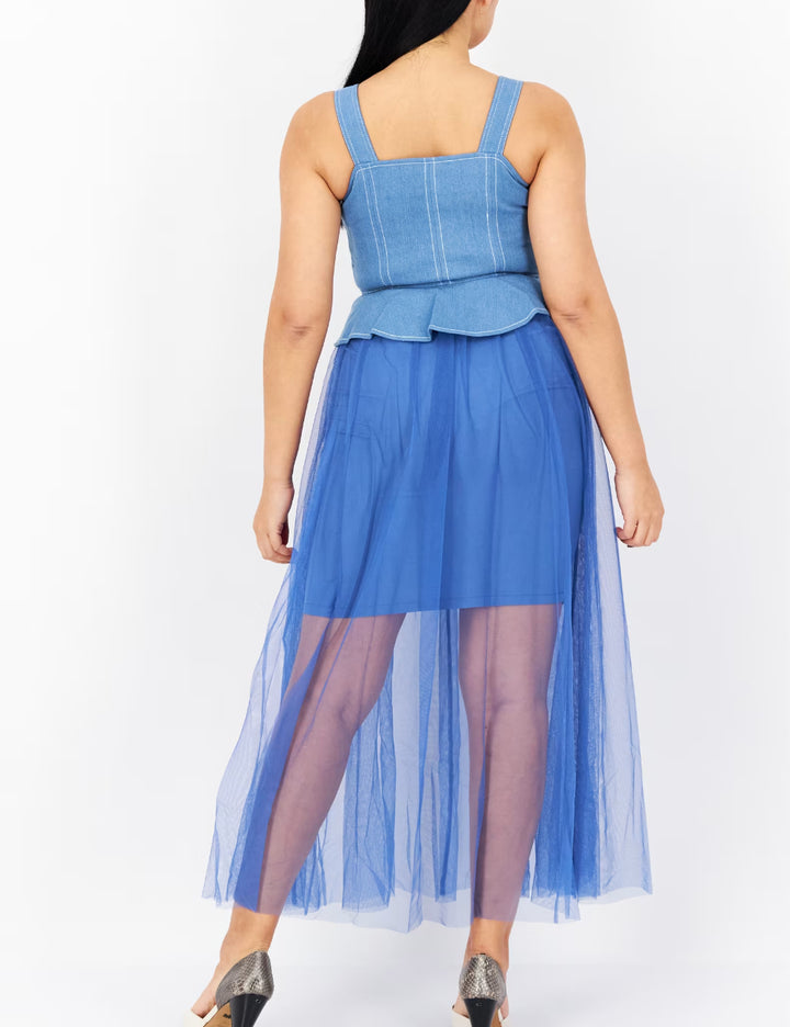Vero Moda maxiruha, kék