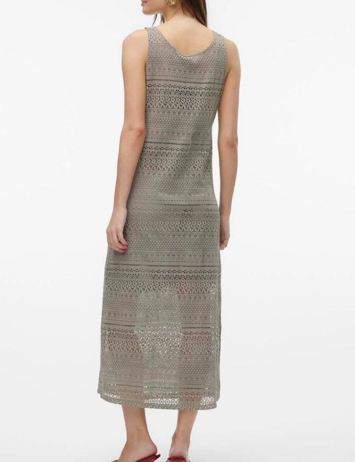 Vero Moda maxi ruha, bézs