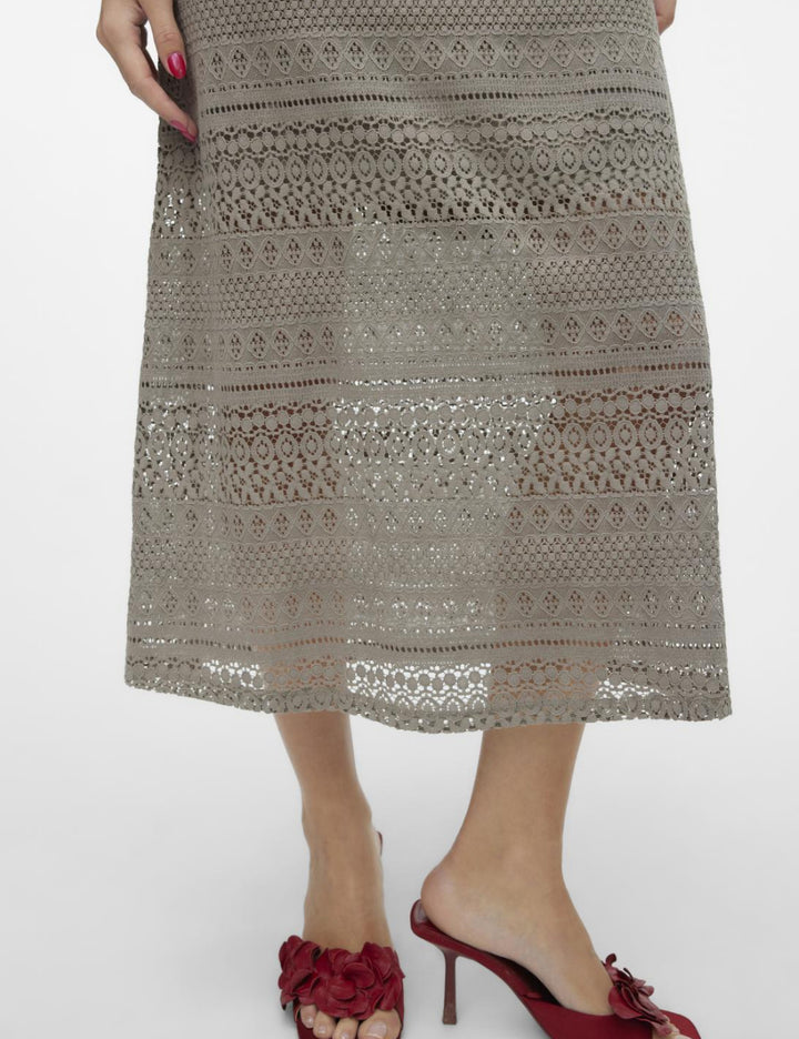 Vero Moda maxi ruha, bézs