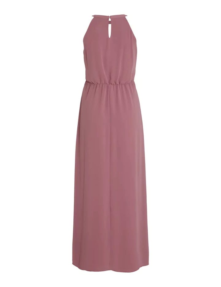 Rochie maxi Vila, roz