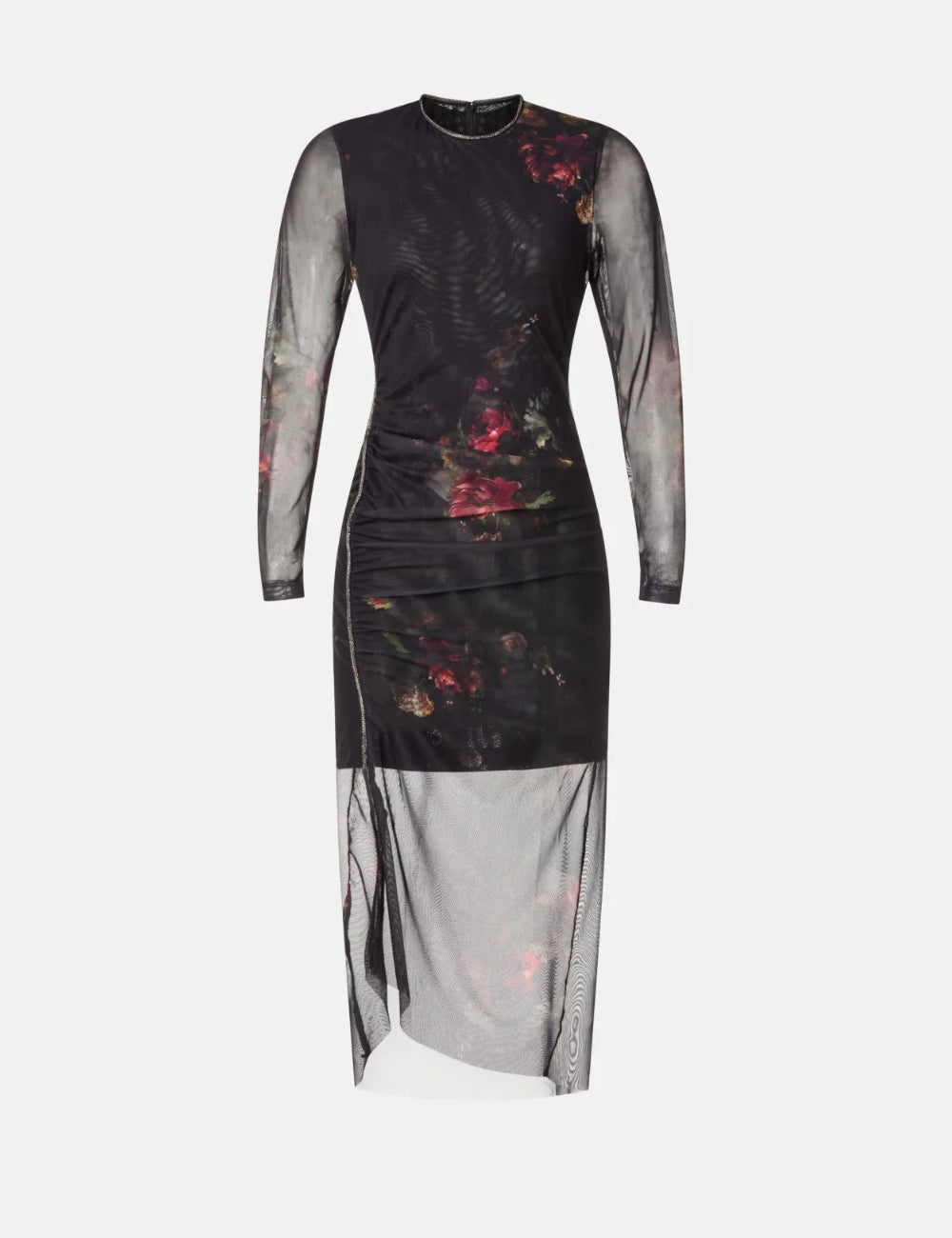 Allsaints midi dress, black