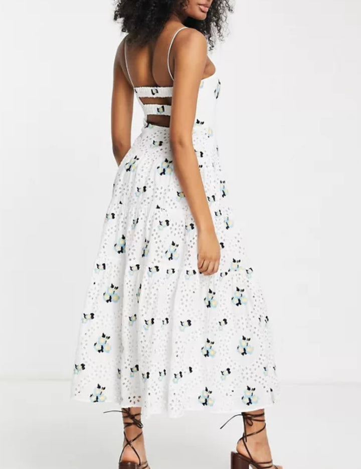 ASOS midiruha, fehér