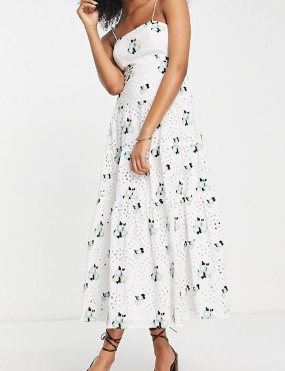 ASOS midiruha, fehér