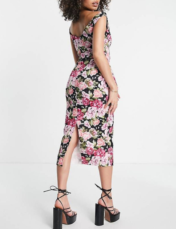 ASOS midiruha, színkombináció