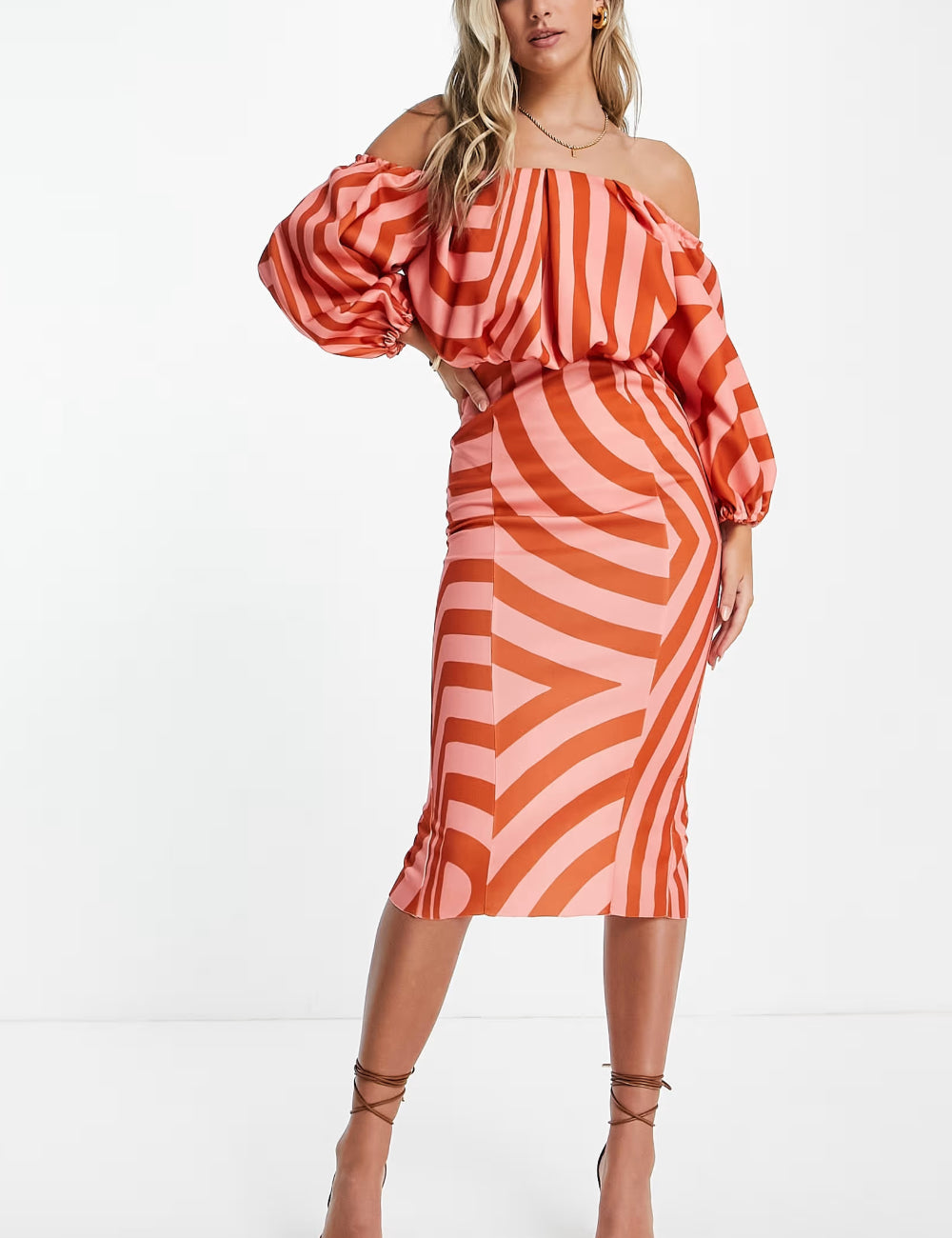 ASOS midi ruha, vegyes színek