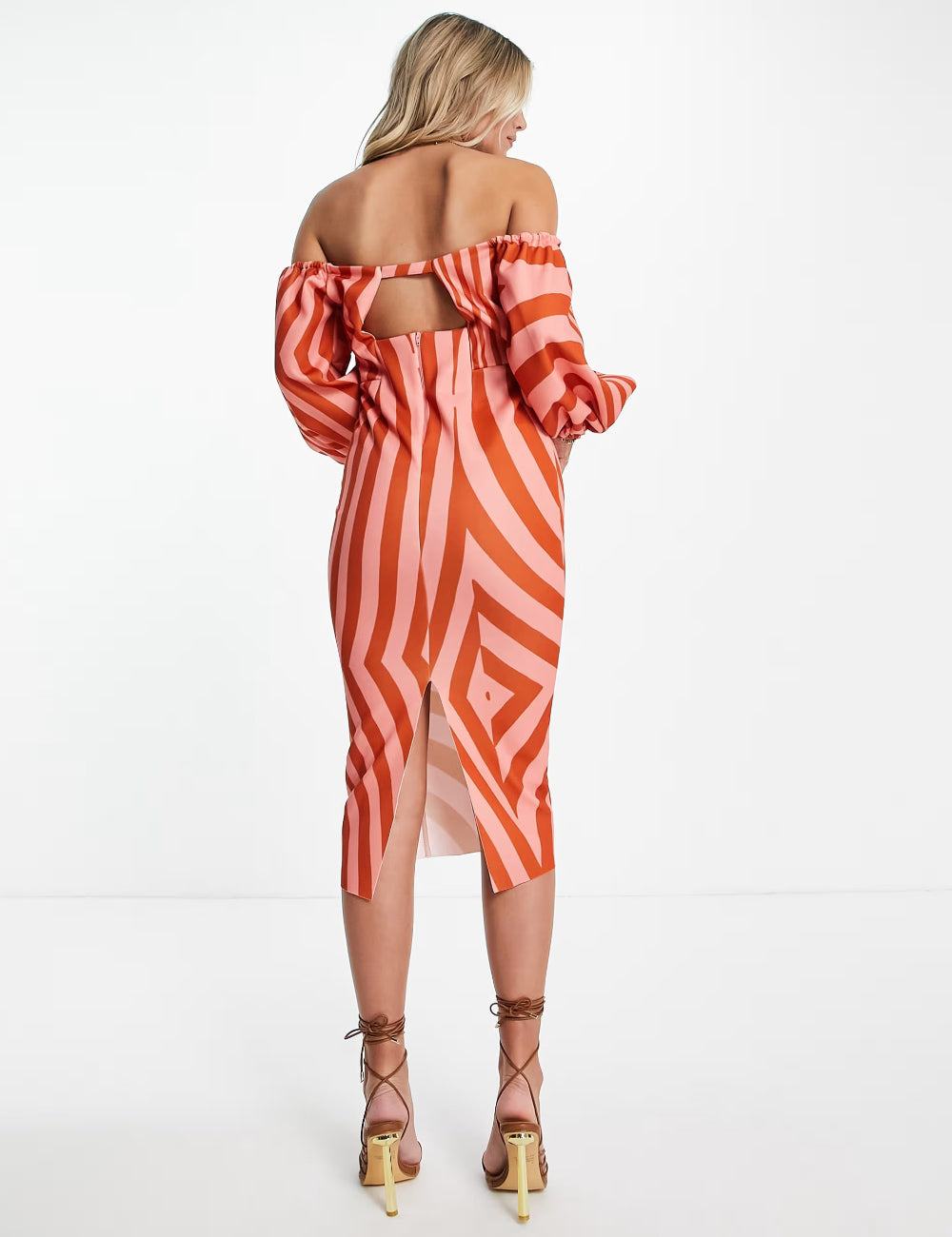 ASOS midi ruha, vegyes színek