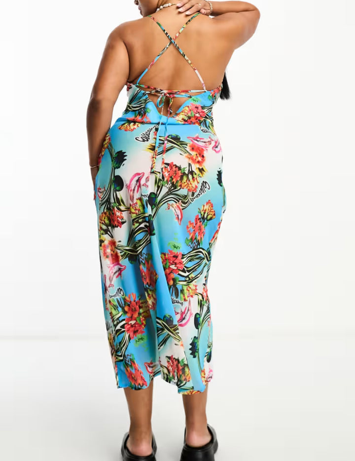 Rochie de plajă ASOS, mix culori