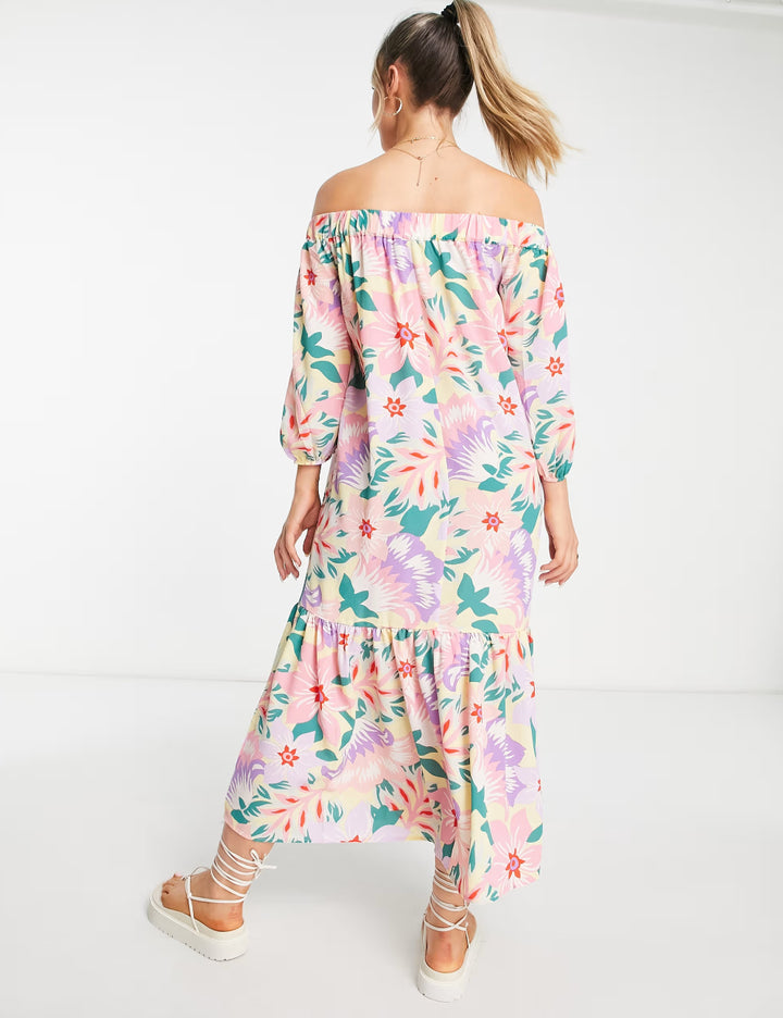 ASOS midiruha, többszínű
