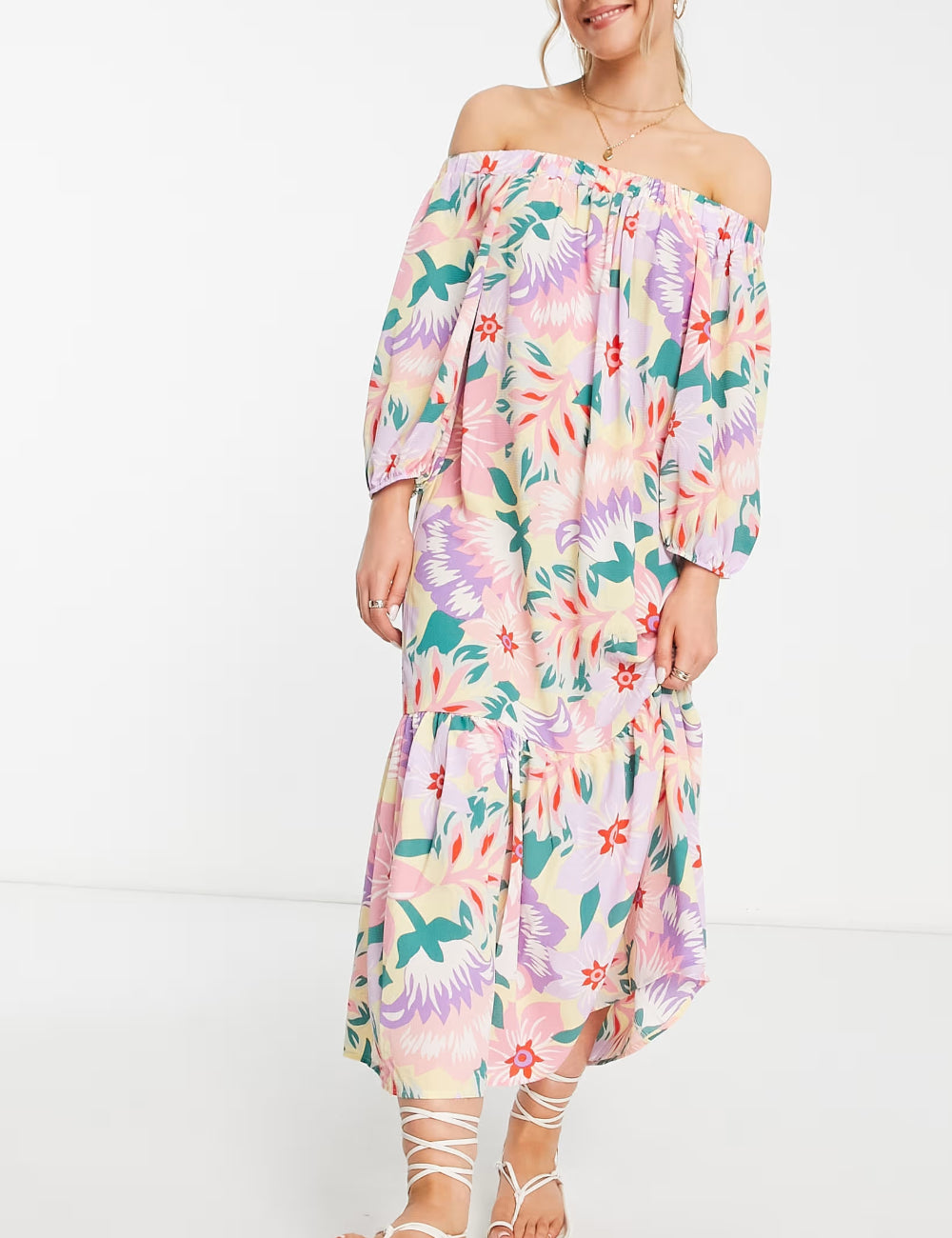 ASOS midiruha, többszínű