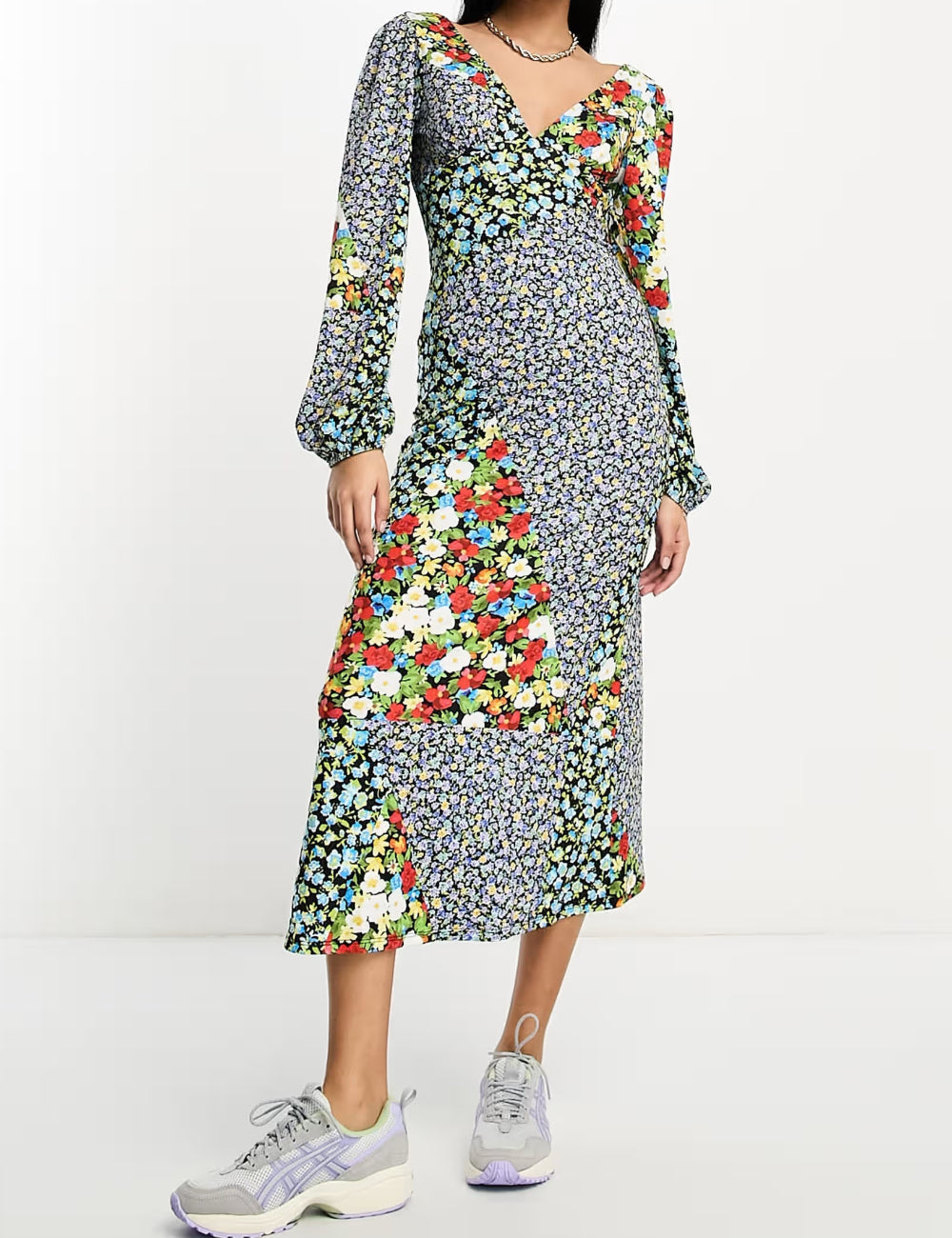 ASOS midi ruha, vegyes színekben
