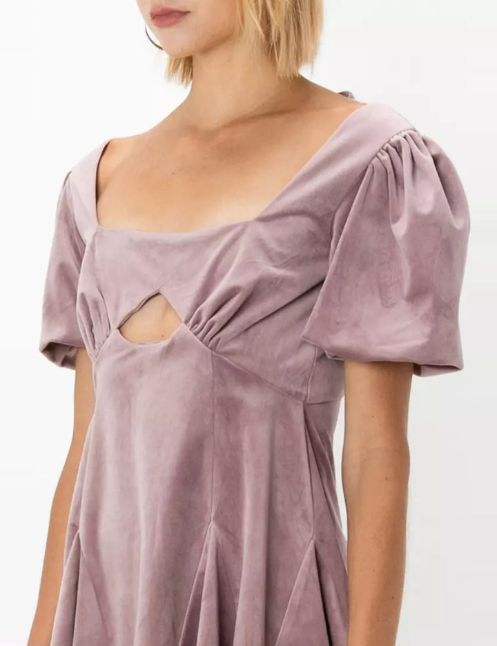 ASOS midi ruha, lila