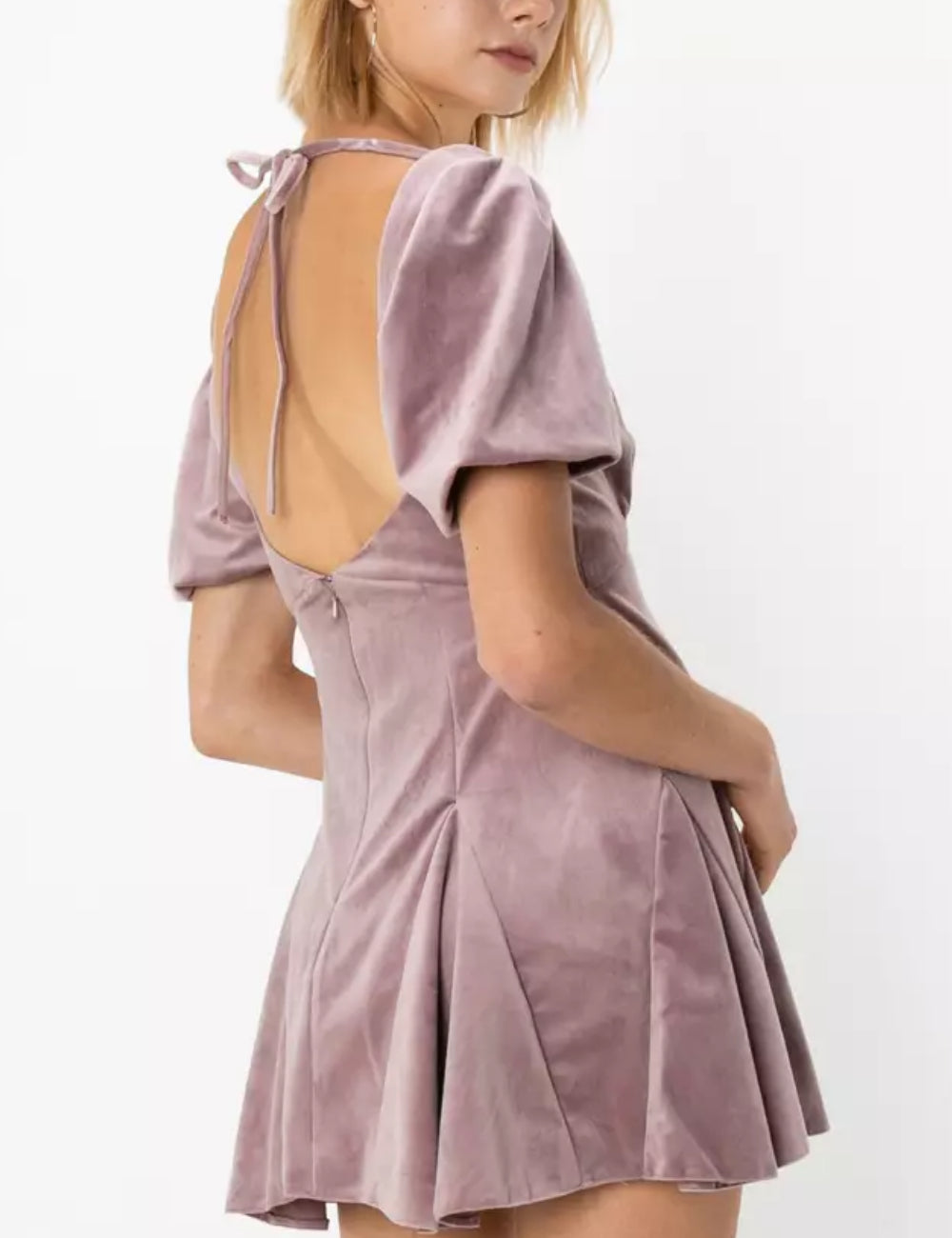 ASOS midi ruha, lila
