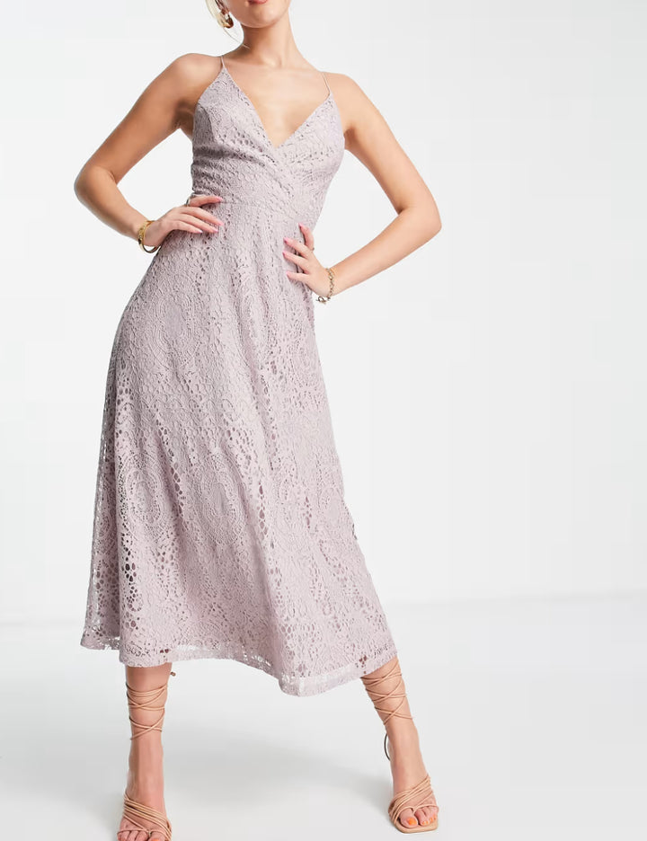 ASOS lila midiruha