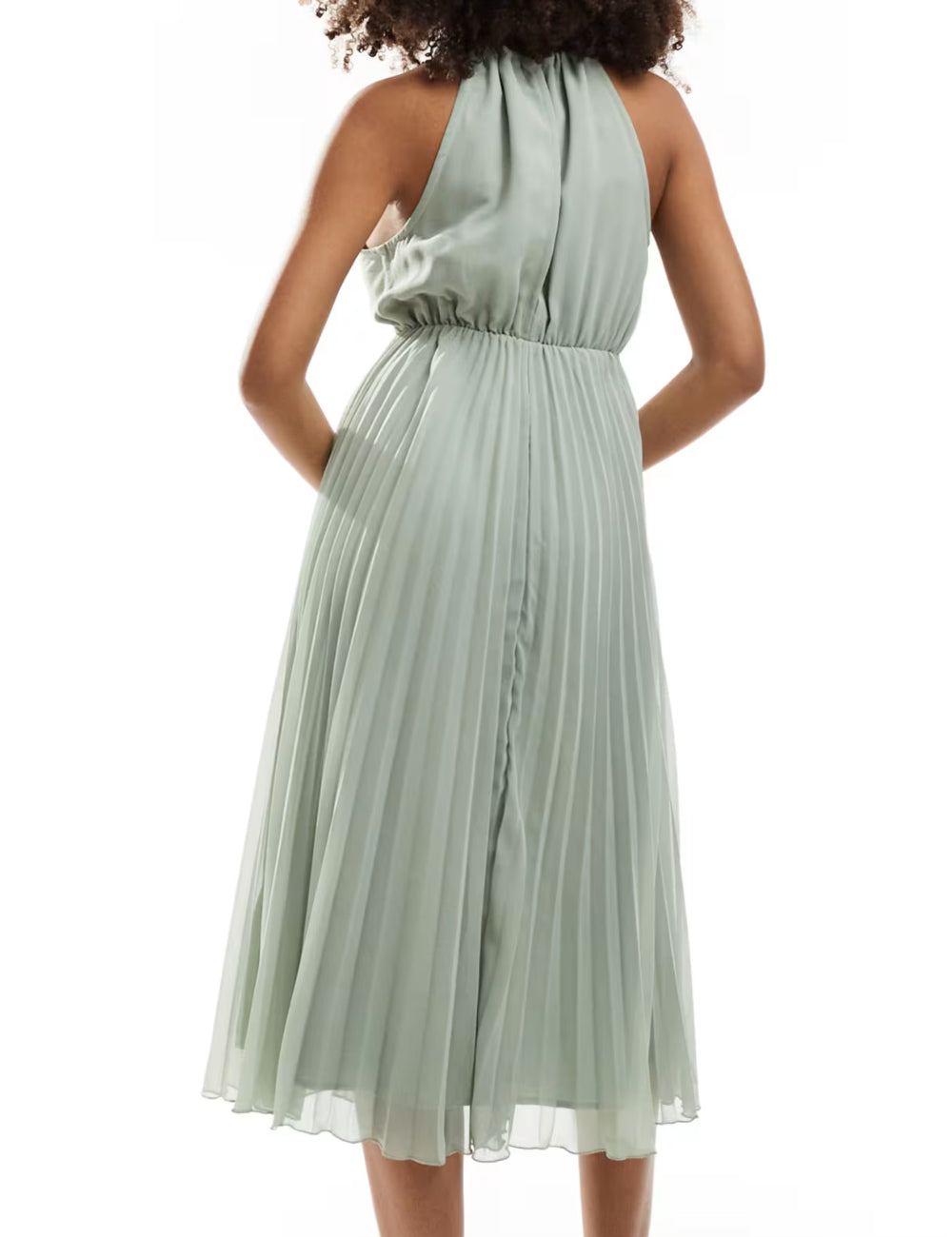 ASOS midi ruha, zöld