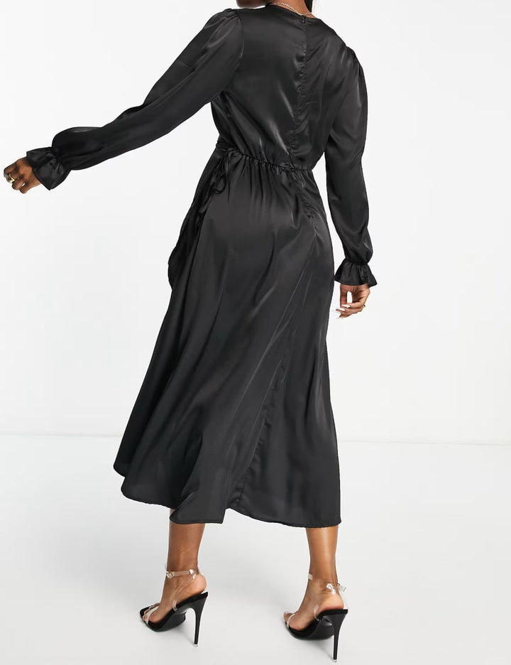 Rochie midi AX Paris, negru