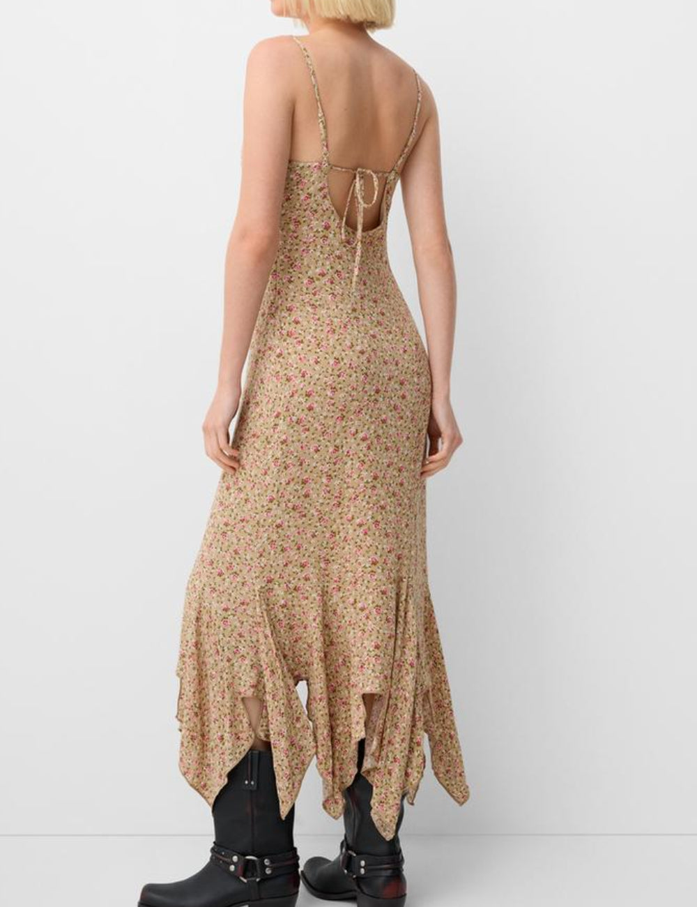 Bershka midi ruha, színkeverék