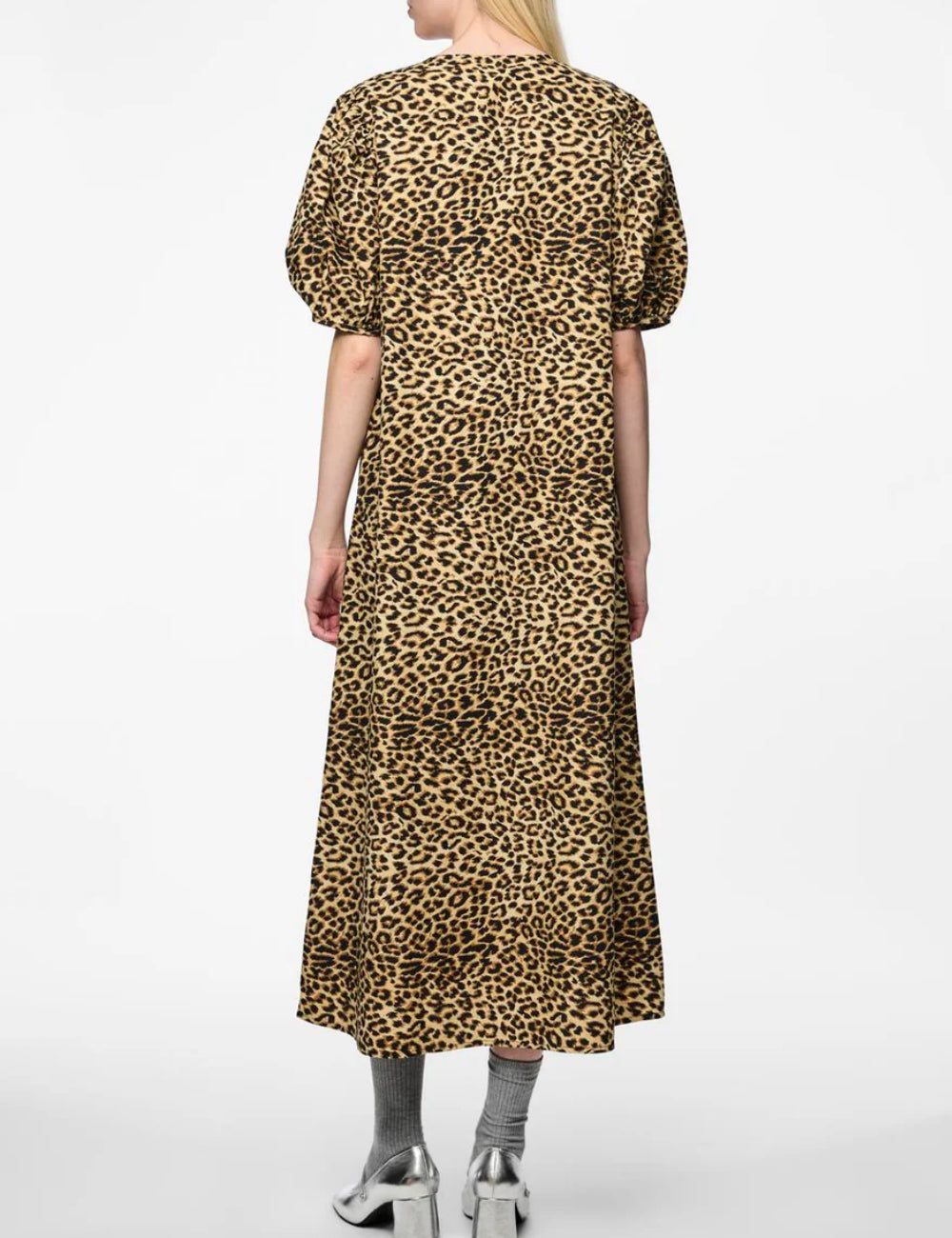 Rochie midi Pieces, mix culori
