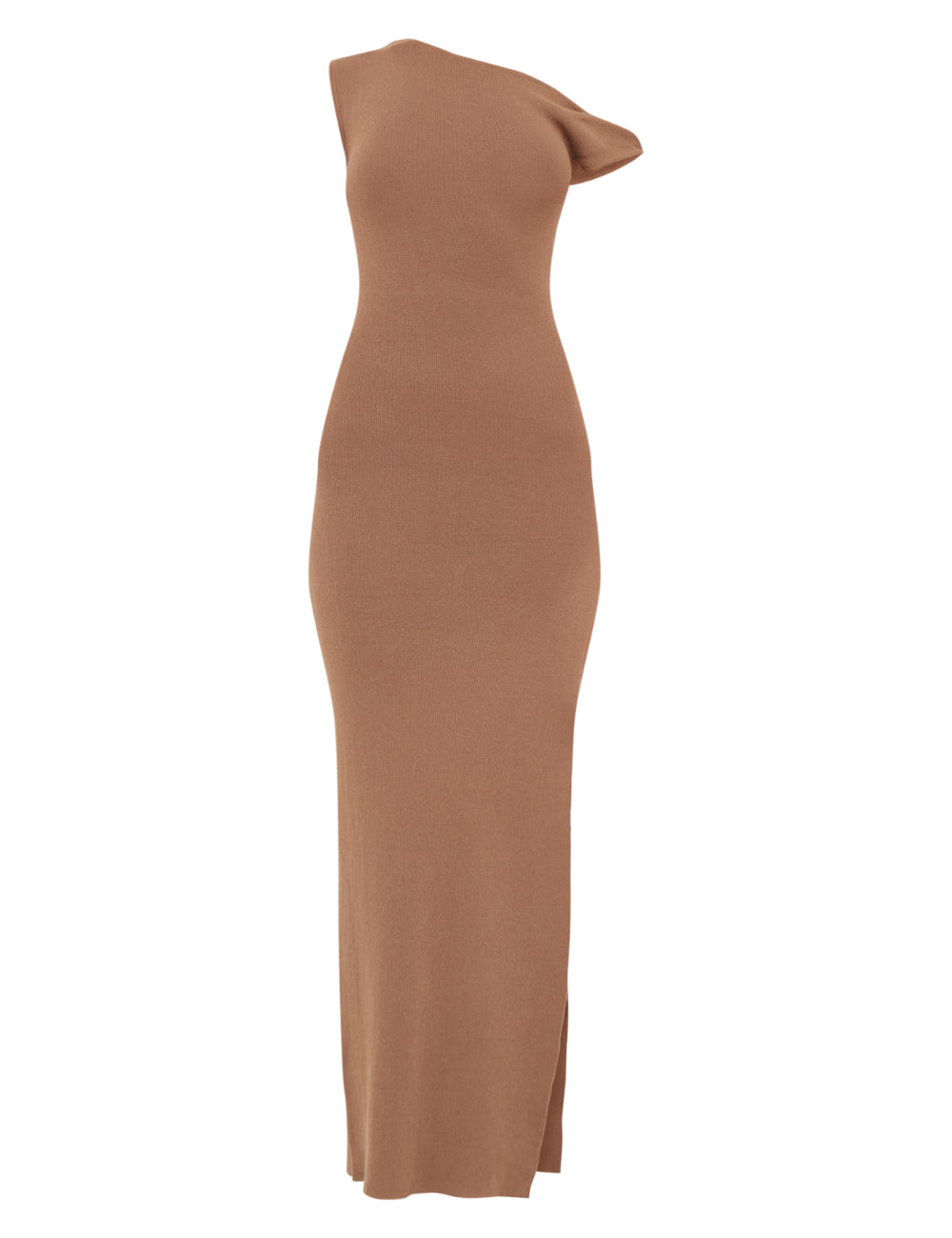 PRETTYLITTLETHING midi ruha, barna