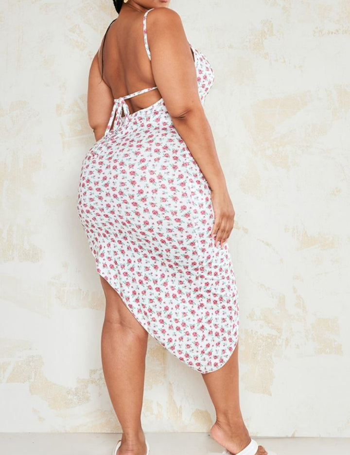 PRETTYLITTLETHING midi ruha, színes