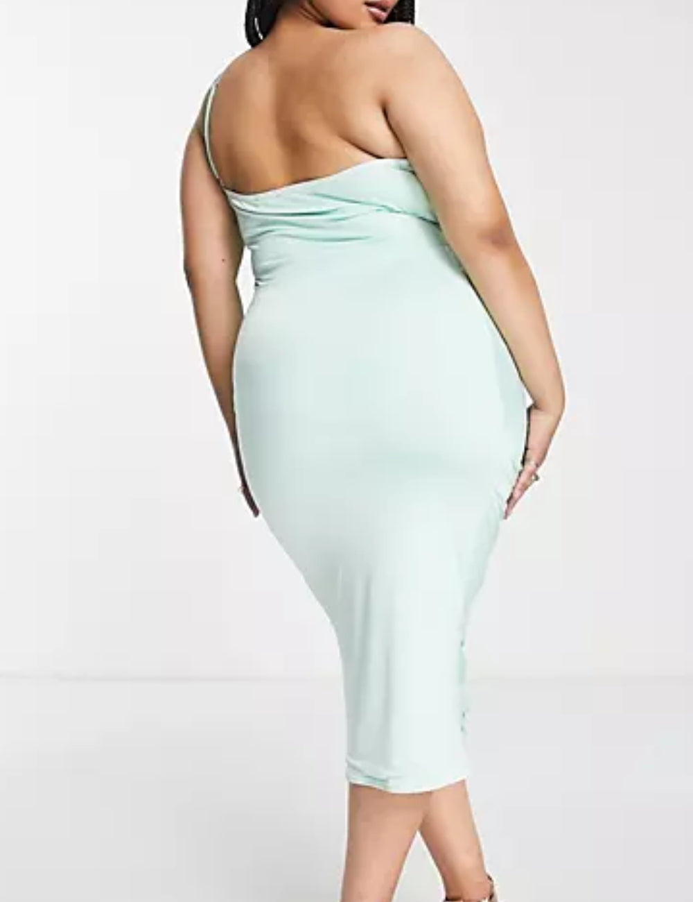 Public Desire midi ruha, zöld