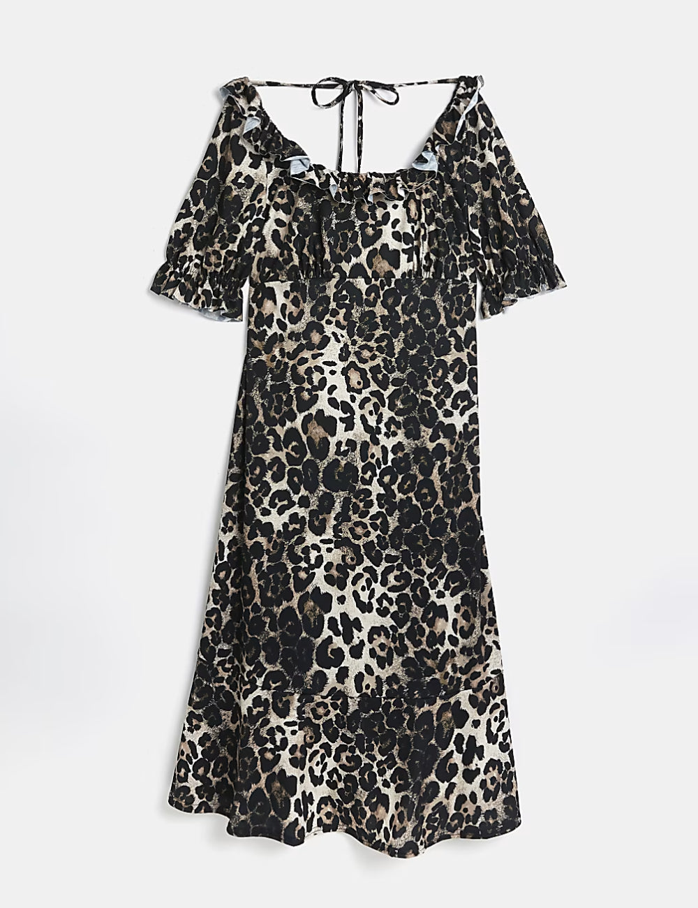 Rochie midi River Island, maro