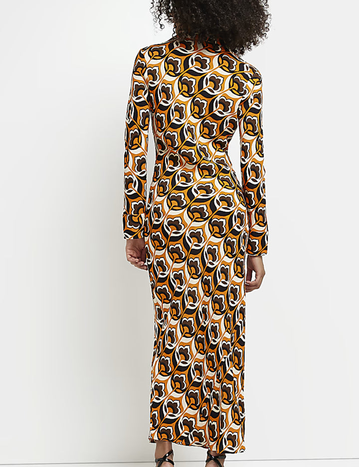 River Island midi ruha, vegyes színek