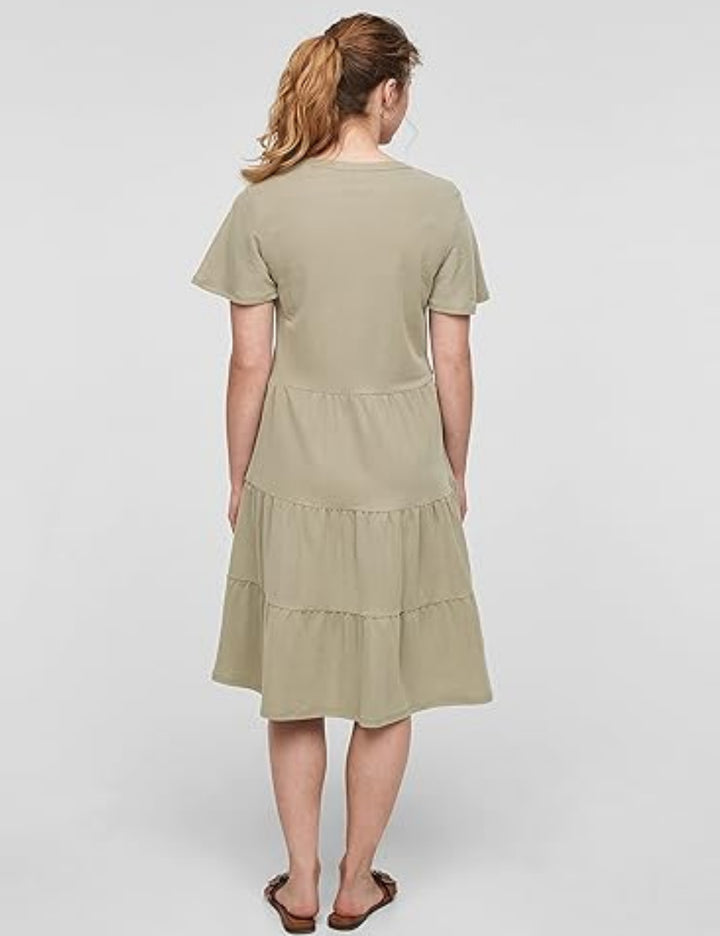 s.Oliver midi ruha, khaki