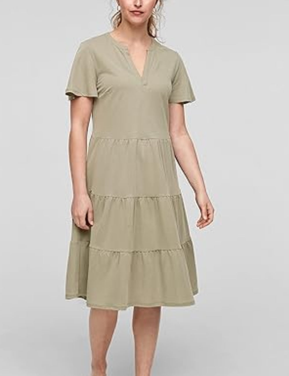 s.Oliver midi ruha, khaki