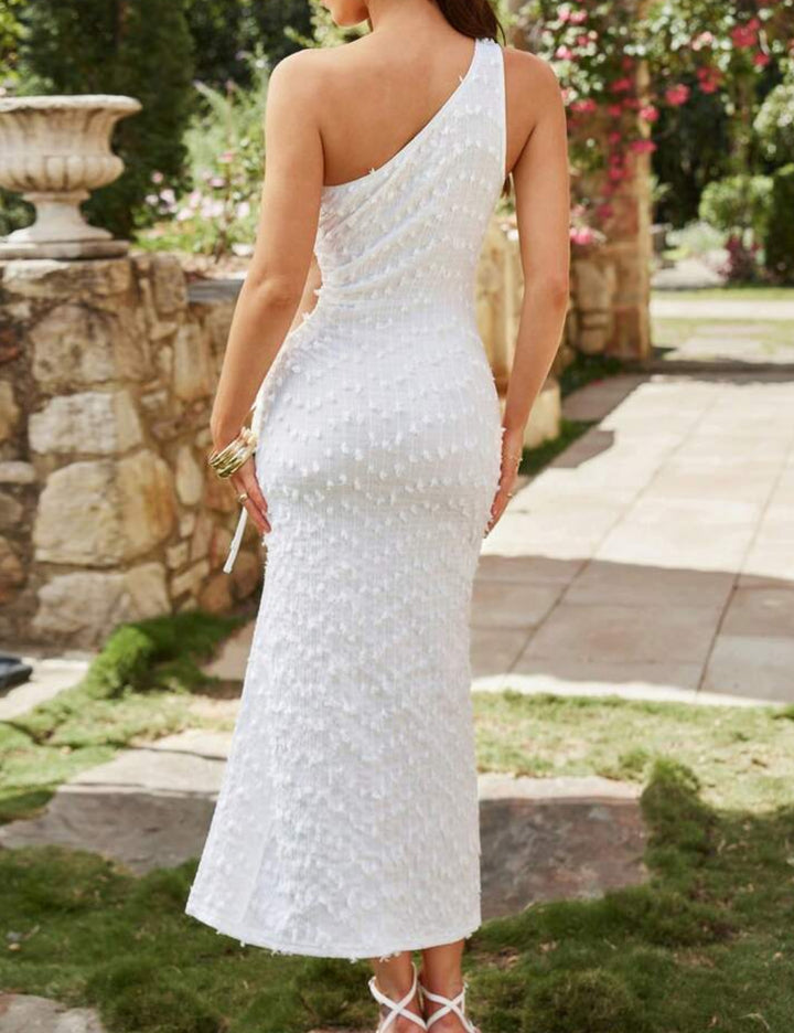 Rochie midi Shein, alb
