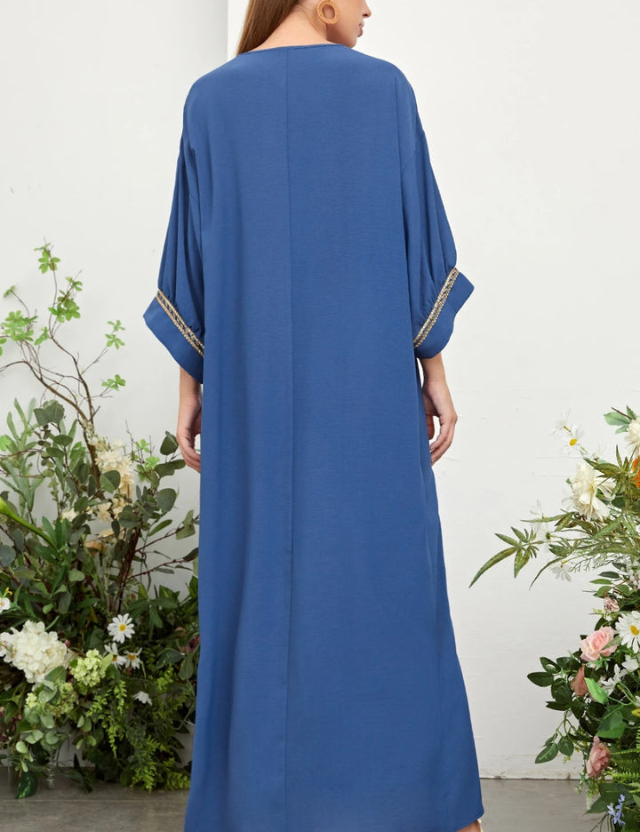Shein kék midi ruha