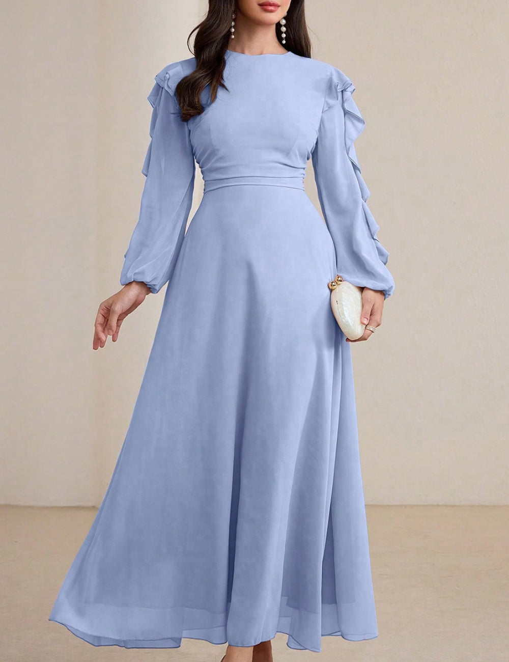 Rochie midi Shein, albastru