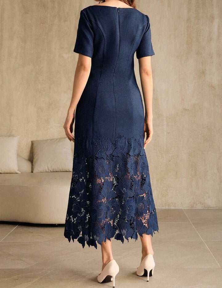 Shein Anewsta midi ruha, kék