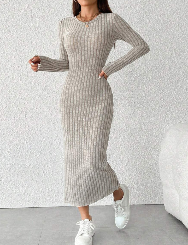Rochie midi Shein, bej