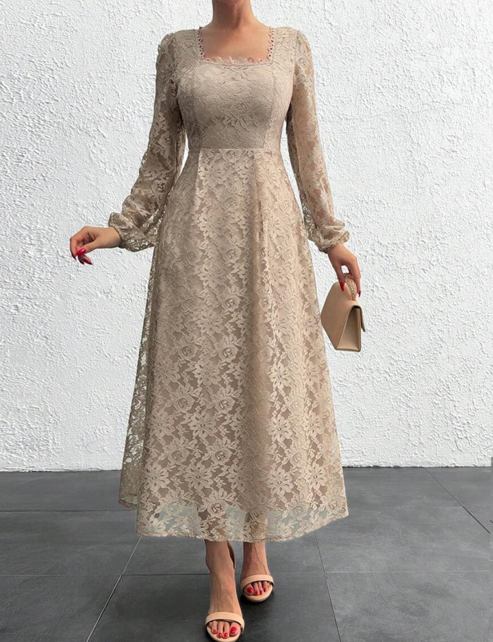 Rochie midi SHEIN, bej