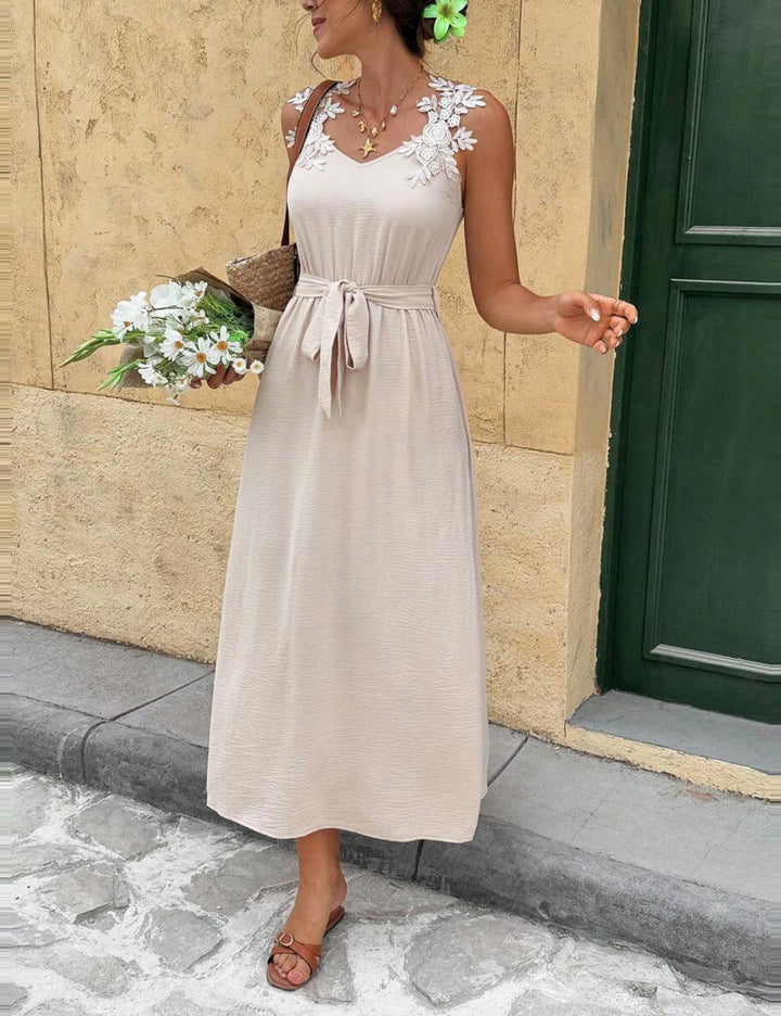 Rochie midi Shein, crem
