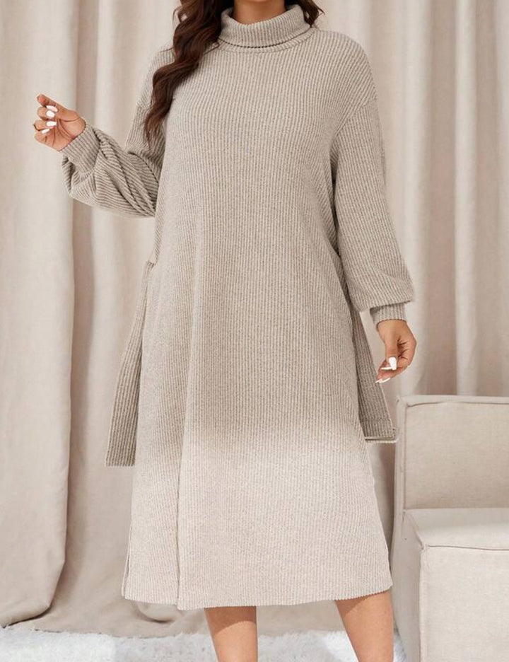 Shein szürke midi ruha