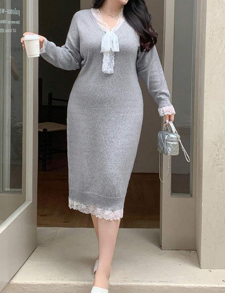 Rochie midi Shein, gri
