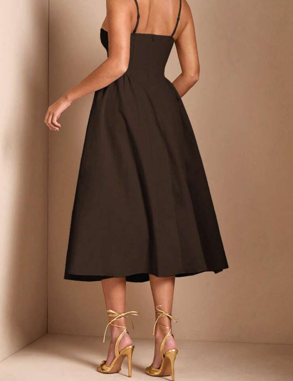 Rochie midi Shein, maro