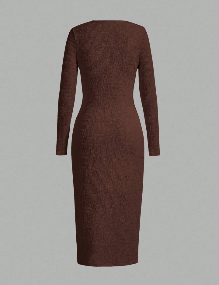Rochie midi Shein, maro
