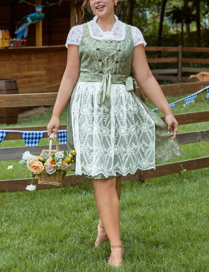Shein Curve+ midi ruha, vegyes színek