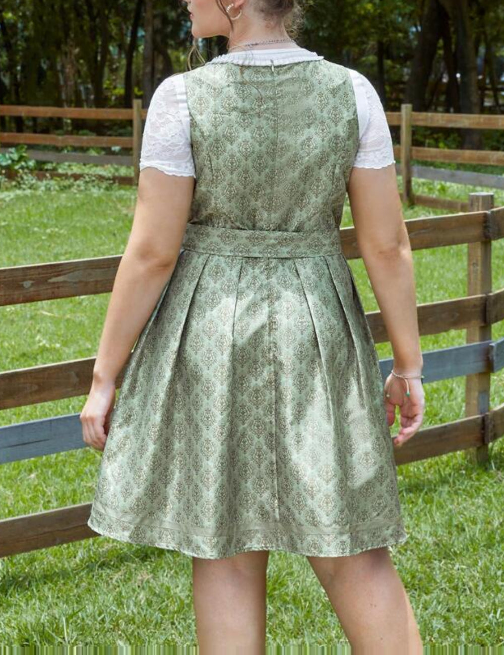 Shein Curve+ midi ruha, vegyes színek