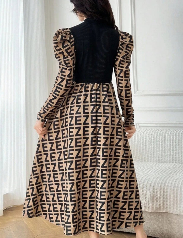Shein midi ruha, színes mix